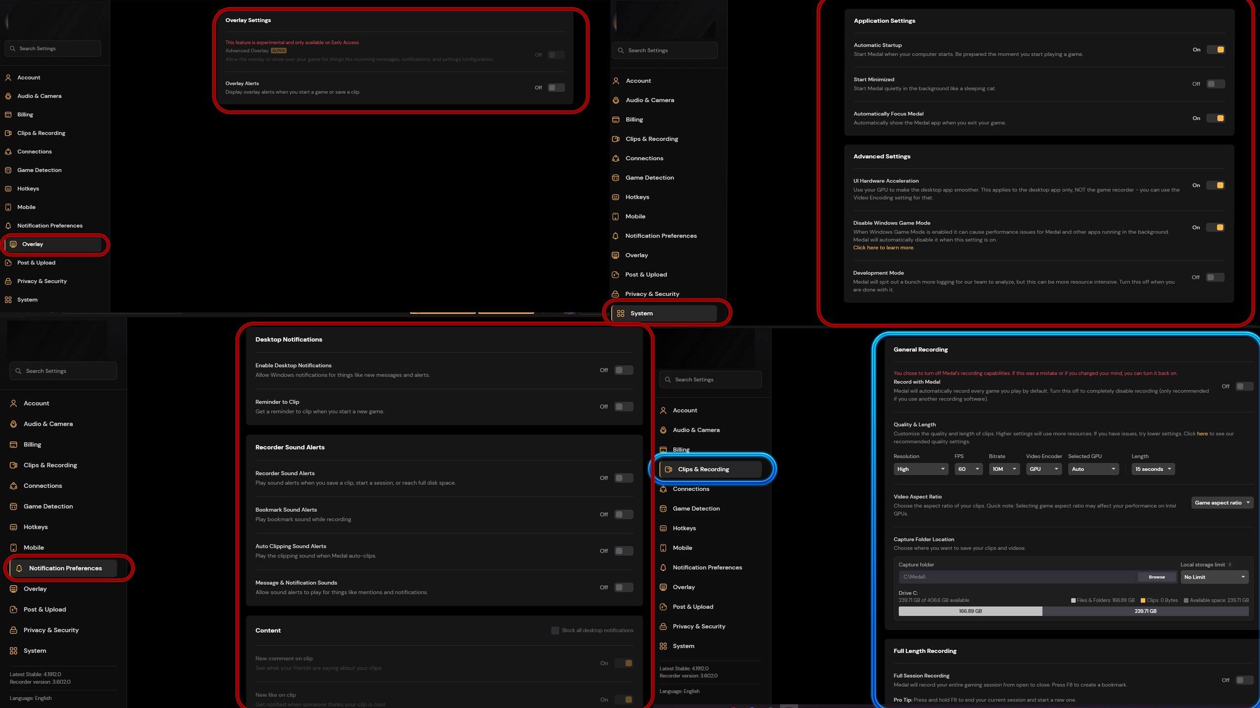 medal settings for valo