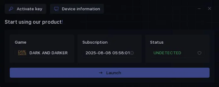 Информационное окно в лоадере